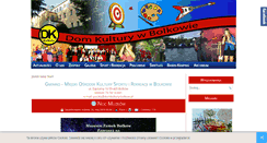 Desktop Screenshot of domkultury-bolkow.pl